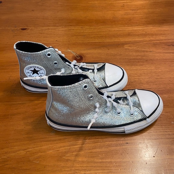 Converse Other - Converse Chuck Taylor All Star Glitter High-Top Sneaker - Kids'